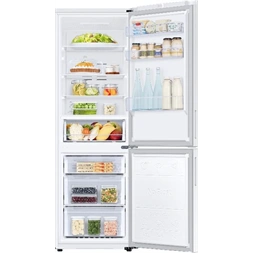 Samsung RB33B610FWW/EF fehér, alulfagyasztós, Hűtő:230L, Fagyasztó:114L, hűtőszekrény (Újszerű)