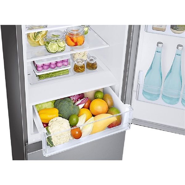 Samsung RB33B612ESA/EF fémes grafit, alulfagyasztós, Hűtő:230L, Fagyasztó:114L, hűtőszekrény (Újszerű)