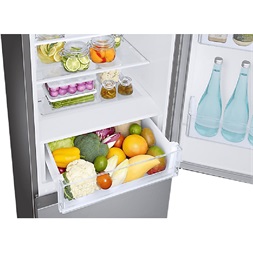 Samsung RB33B612ESA/EF fémes grafit, alulfagyasztós, Hűtő:230L, Fagyasztó:114L, hűtőszekrény (Újszerű)