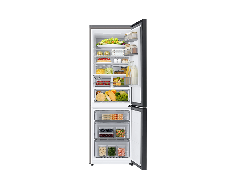 Samsung RB34A7B5DCE/EF krém, alulfagyasztós, Hűtő:230L, Fagyasztó:114L, No frost hűtőszekrény