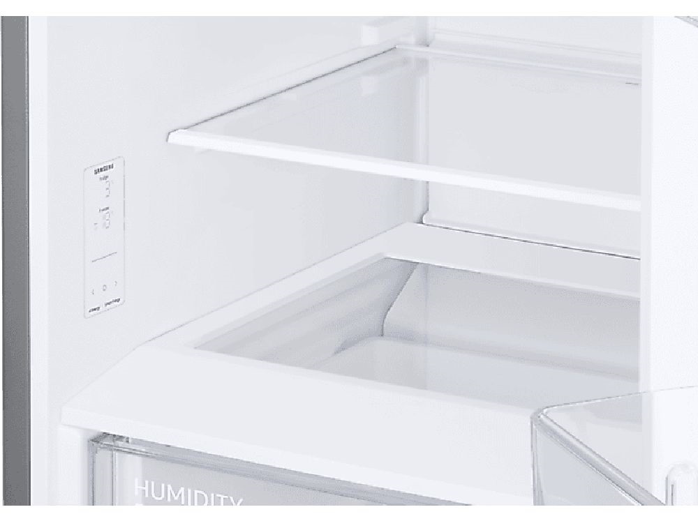 Samsung RB34C600ESA/EF ezüst, alulfagyasztós, Hűtő:230L, Fagyasztó:114L, No frost hűtőszekrény
