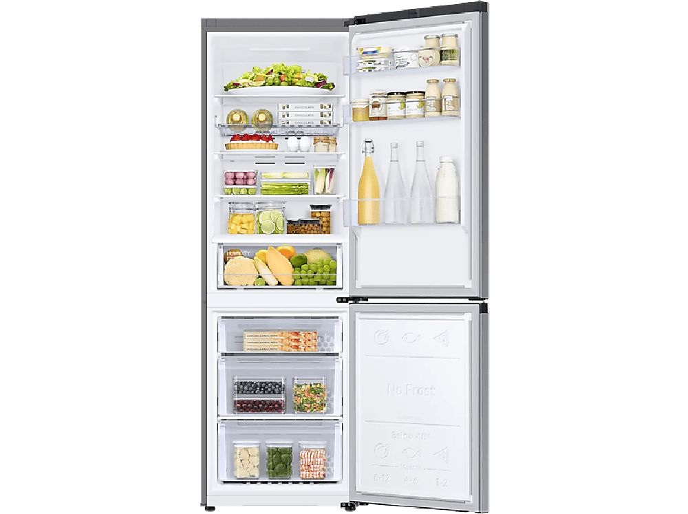 Samsung RB34C602ESA/EF grafit, alulfagyasztós, Hűtő:230L, Fagyasztó:114L, hűtőszekrény