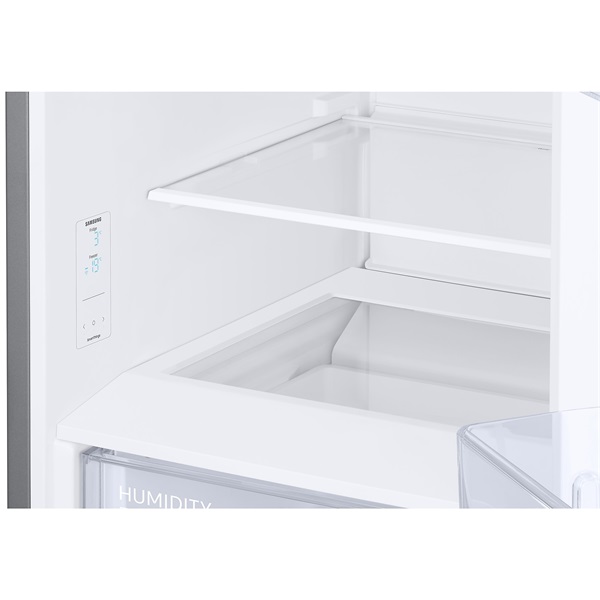 Samsung RB34C632DSA/EF inox, alulfagyasztós, Hűtő:227L, Fagyasztó:114L, hűtőszekrény (Újszerű)