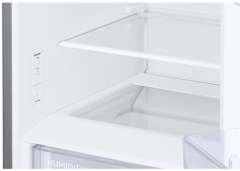 Samsung RB34C632DSA/EF inox, alulfagyasztós, Hűtő:227L, Fagyasztó:114L, hűtőszekrény (Újszerű)