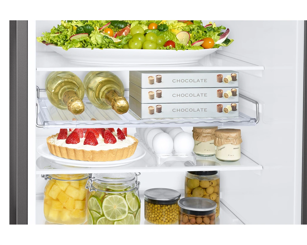 Samsung RB34C652ESA/EF, alulfagyasztós, Hűtő:227L, Fagyasztó:114L, No frost hűtőszekrény