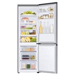 Samsung RB34C670DSA/EF inox, alulfagyasztós, Hűtő:230L, Fagyasztó:114L, hűtőszekrény (Újszerű)