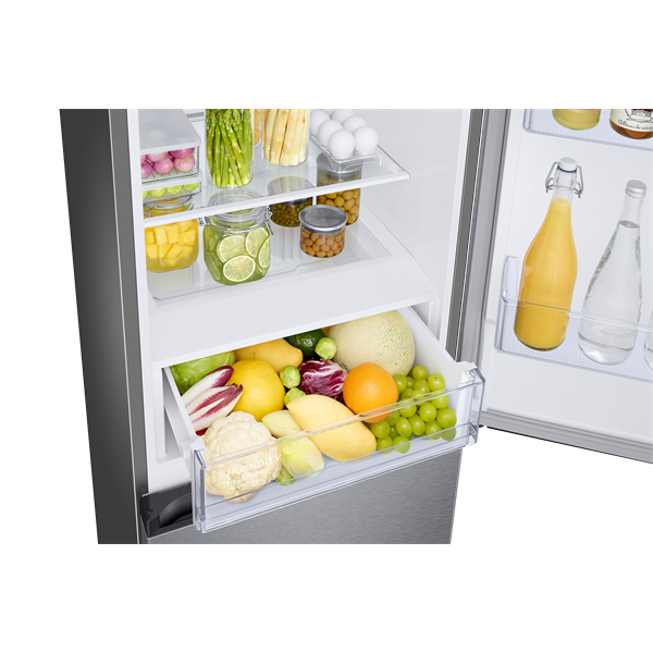 Samsung RB34C670DSA/EF alulfagyasztós Hűtő:230L, Fagyasztó:114L, hűtőszekrény