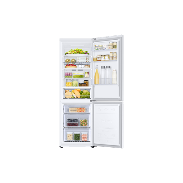 Samsung RB34C672DWW/EF fehér, alulfagyasztós, Hűtő:230L, Fagyasztó:114L, hűtőszekrény (Újszerű)