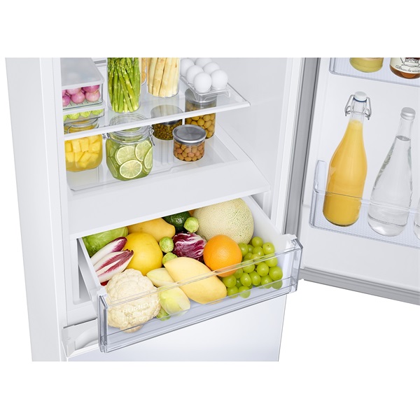 Samsung RB34C672DWW/EF fehér, alulfagyasztós, Hűtő:230L, Fagyasztó:114L, hűtőszekrény (Újszerű)
