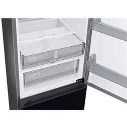 Samsung RB34C7B5D22/EF fekete, alulfagyasztós, Hűtő:230L, Fagyasztó:114L, hűtőszekrény (Használt - A)