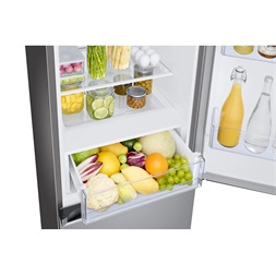 Samsung RB34T600ESA/EF fémszürke, alulfagyasztós, Hűtő:230L, Fagyasztó:114L, hűtőszekrény (Újszerű)