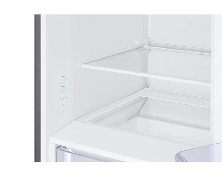 Samsung RB34T600FSA/EF grafit, alulfagyasztós, Hűtő:230L, Fagyasztó:114L, No frost hűtőszekrény