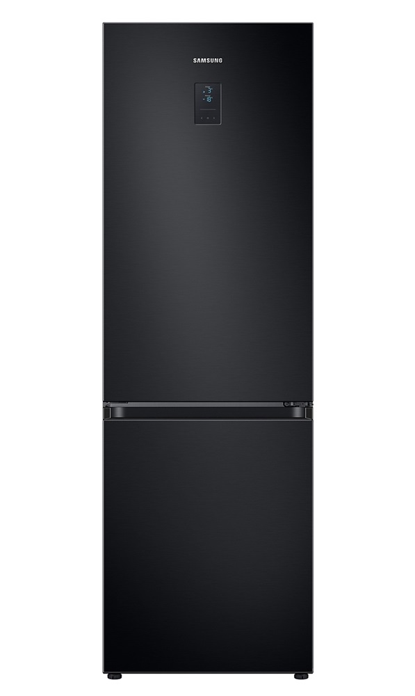 Samsung RB34T672DBN/EF fekete, alulfagyasztós, Hűtő:230L, Fagyasztó:114L, No frost hűtőszekrény