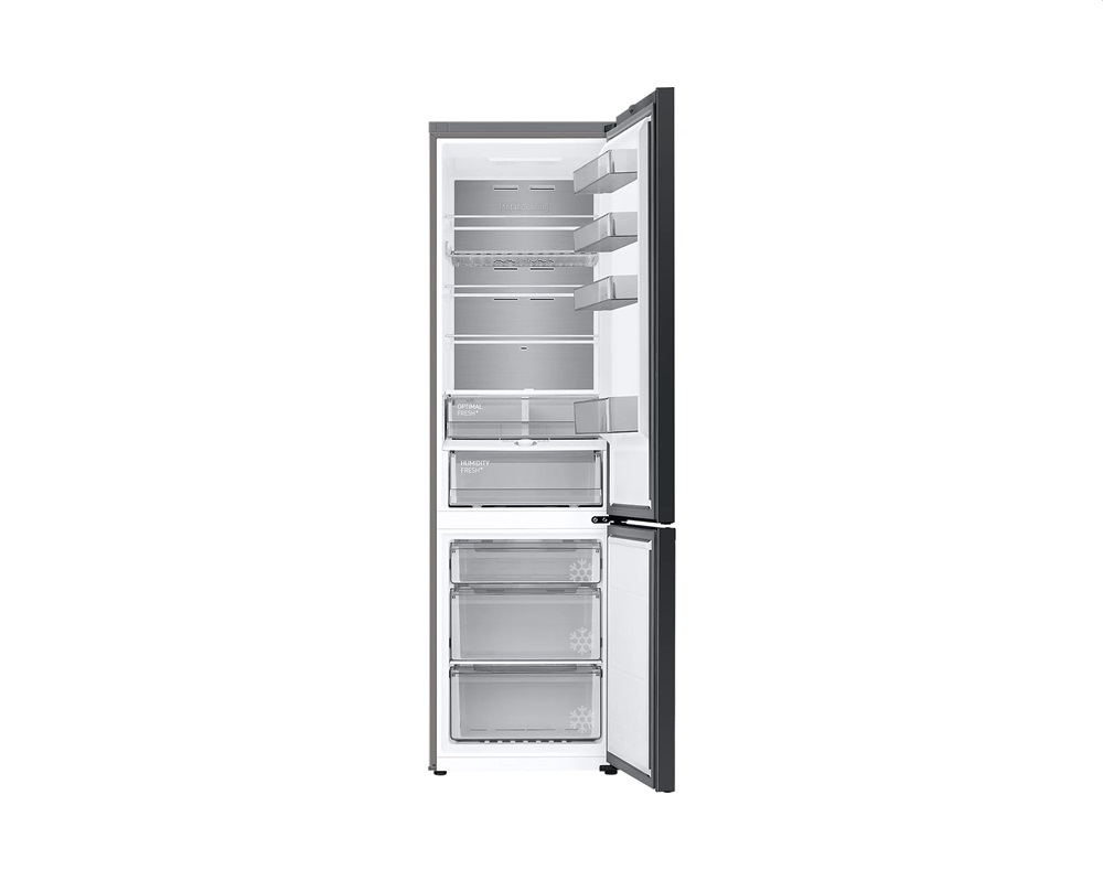 Samsung RB38A7B5D39/EF bézs, alulfagyasztós, Hűtő:276L, Fagyasztó:114L, hűtőszekrény