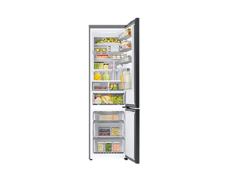 Samsung RB38A7B6CS9/EF inox, alulfagyasztós, Hűtő:276L, Fagyasztó:114L, No frost hűtőszekrény