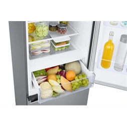 Samsung RB38C600CS9/EF inox, alulfagyasztós, Hűtő:276L, Fagyasztó:114L, hűtőszekrény (Használt - A)