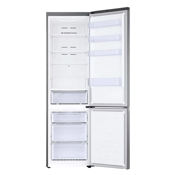 Samsung RB38C600CS9/EF inox, alulfagyasztós, Hűtő:276L, Fagyasztó:114L, hűtőszekrény (Használt - A)