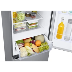 Samsung RB38C600CS9/EF inox, alulfagyasztós, Hűtő:276L, Fagyasztó:114L, hűtőszekrény (Használt - A)