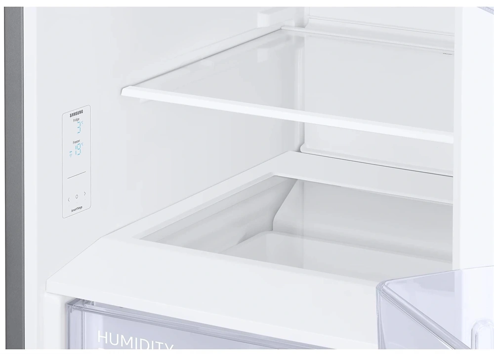 Samsung RB38C600CS9/EF inox, alulfagyasztós, Hűtő:276L, Fagyasztó:114L, hűtőszekrény (Használt - A)