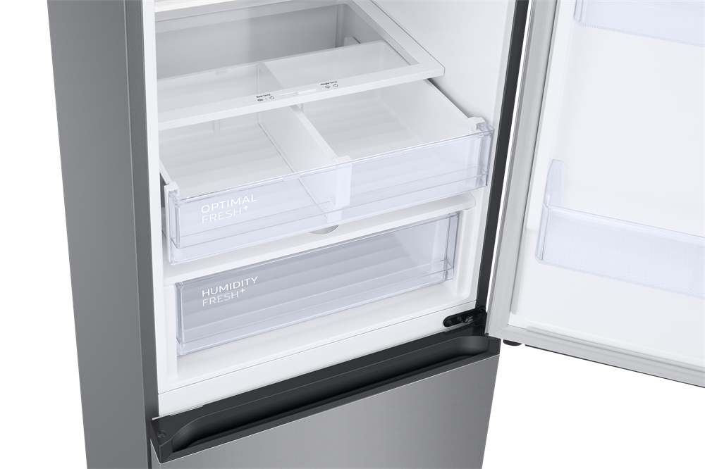 Samsung RB38C603DSA/EF grafit, alulfagyasztós, Hűtő:276L, Fagyasztó:114L, No frost hűtőszekrény