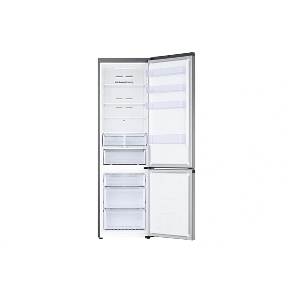 Samsung RB38C603DSA/EF grafit, alulfagyasztós, Hűtő:276L, Fagyasztó:114L, No frost hűtőszekrény (Használt - A)