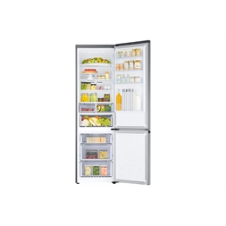 Samsung RB38C603DSA/EF grafit, alulfagyasztós, Hűtő:276L, Fagyasztó:114L, No frost hűtőszekrény (Használt - A)