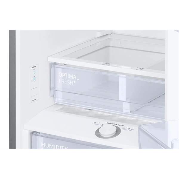 Samsung RB38C603DSA/EF grafit, alulfagyasztós, Hűtő:276L, Fagyasztó:114L, No frost hűtőszekrény (Használt - A)