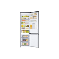 Samsung RB38C672CSA/EF grafit, alulfagyasztós, Hűtő:276L, Fagyasztó:114L, hűtőszekrény (Újszerű)