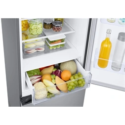 Samsung RB38C672CSA/EF grafit, alulfagyasztós, Hűtő:276L, Fagyasztó:114L, hűtőszekrény (Újszerű)