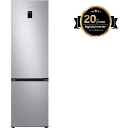 Samsung RB38C672ESA/EF inox, alulfagyasztós, Hűtő:276L, Fagyasztó:114L, hűtőszekrény (Újszerű)