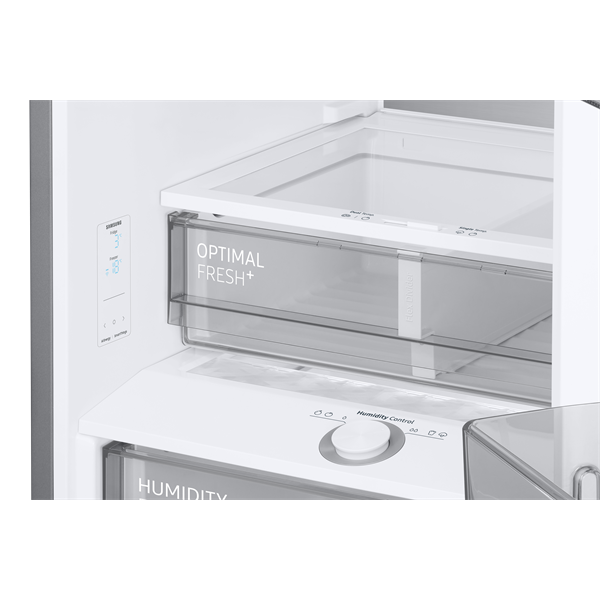 Samsung RB38C7B6BS9/EF inox alulfagyasztós hűtőszekrény