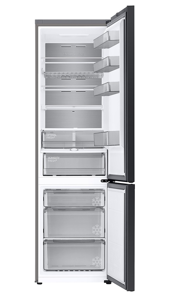 Samsung RB38C7B6D12/EF fehér, alulfagyasztós, Hűtő:276L, Fagyasztó:114L, hűtőszekrény