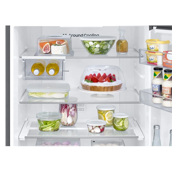 Samsung RB50DG602EB1EO alulfagyasztós, Hűtő:340L, Fagyasztó:168L, hűtőszekrény