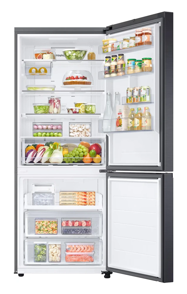 Samsung RB50DG602EB1EO alulfagyasztós, Hűtő:340L, Fagyasztó:168L, hűtőszekrény