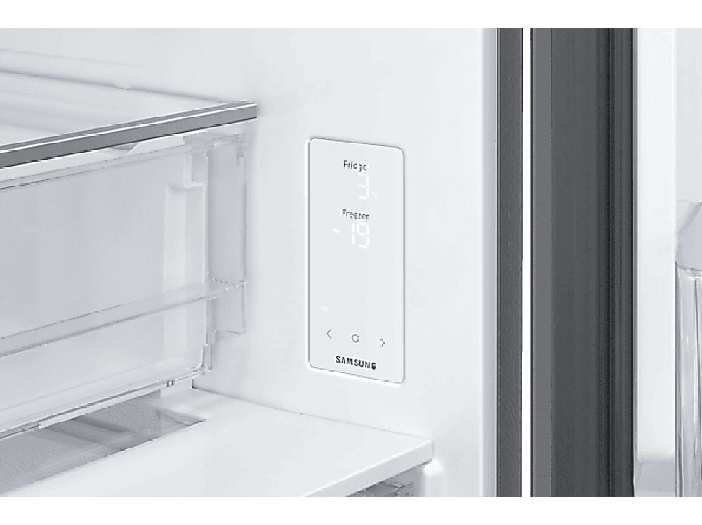 Samsung RB53DG706CS9EO inox, alulfagyasztós, Hűtő:370L, Fagyasztó:168L, No frost hűtőszekrény