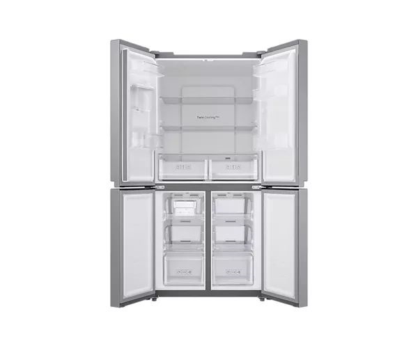 Samsung RF48A401EM9/EO alulfagyasztós, Side-by-Side, Hűtő:329L, Fagyasztó:159L, hűtőszekrény