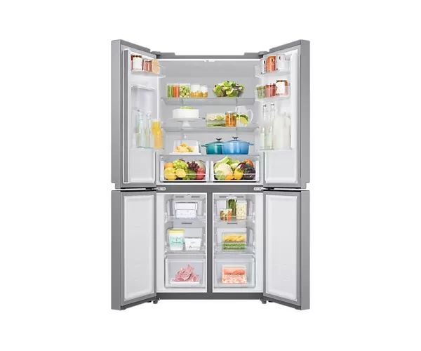 Samsung RF48A401EM9/EO alulfagyasztós, Side-by-Side, Hűtő:329L, Fagyasztó:159L, hűtőszekrény