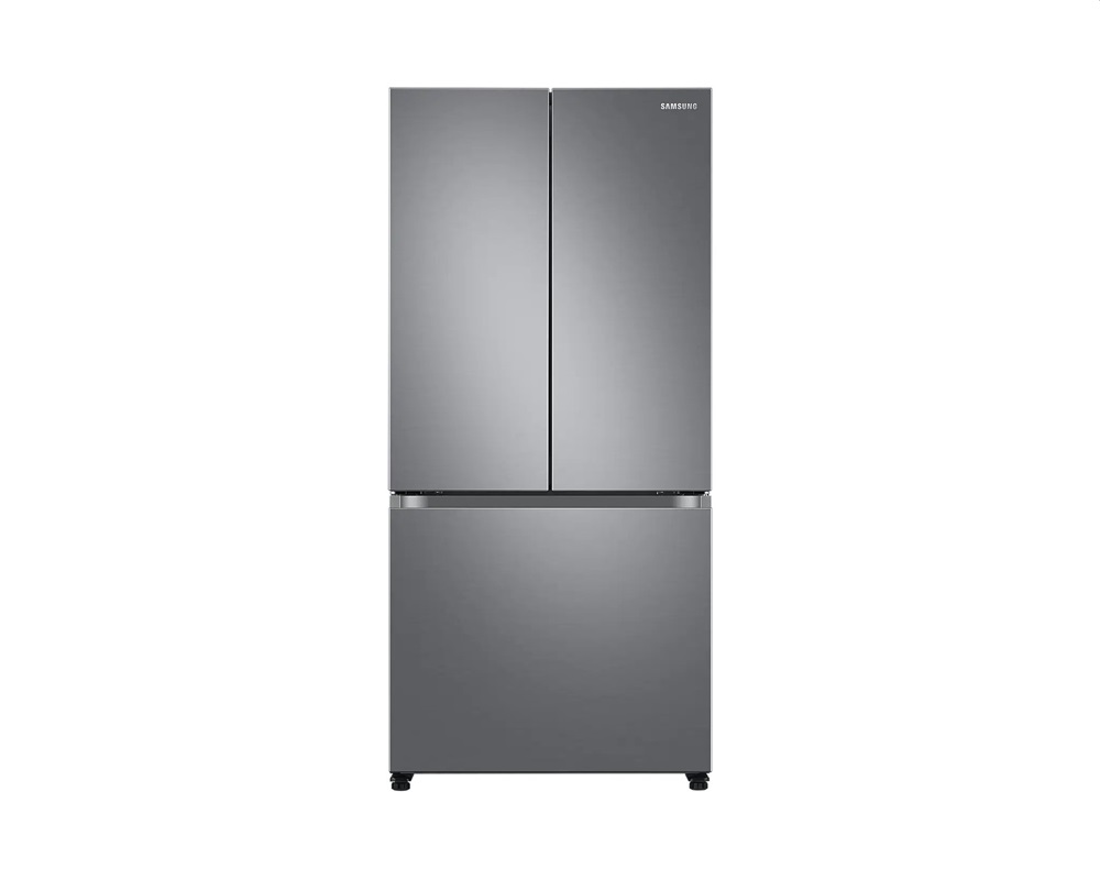 Samsung RF50A5002S9/EO ezüst, francia ajtós, alulfagyasztós, Hűtő:331L, Fagyasztó:165L, Twin Cooling Plus hűtőszekrény