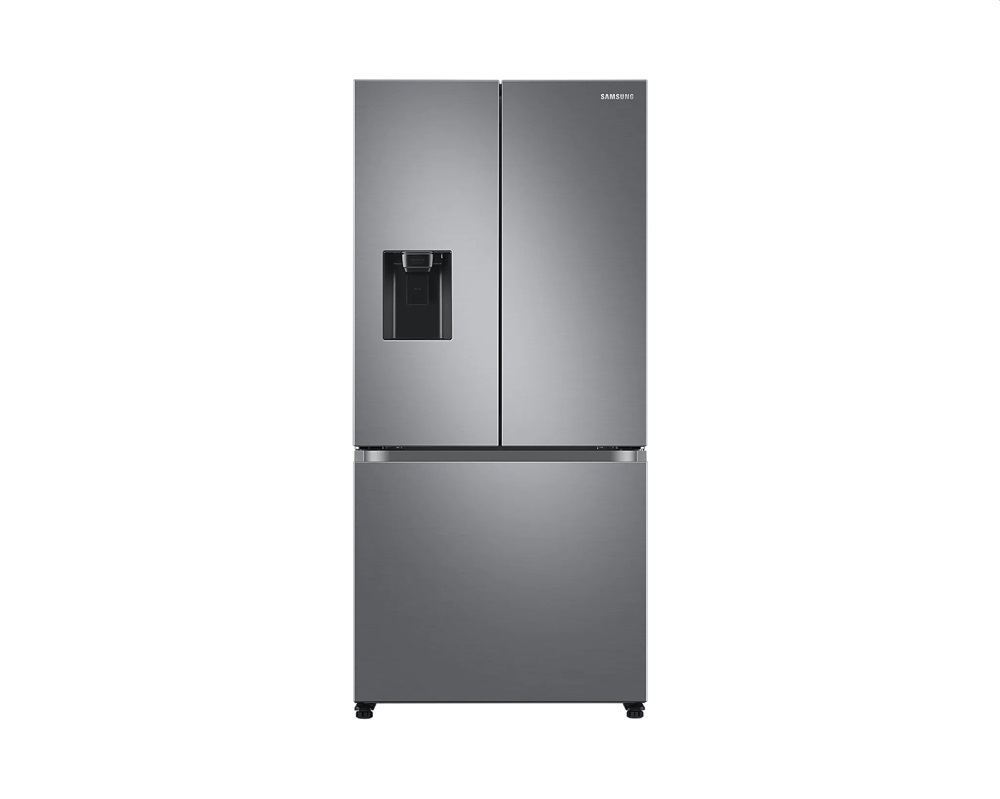 Samsung RF50A5202S9/EO ezüst, francia ajtós, alulfagyasztós, Hűtő:330L, Fagyasztó:165L, Twin Cooling Plus hűtőszekrény