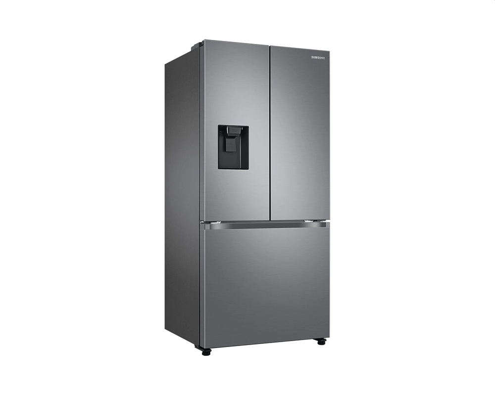 Samsung RF50A5202S9/EO ezüst, francia ajtós, alulfagyasztós, Hűtő:330L, Fagyasztó:165L, Twin Cooling Plus hűtőszekrény