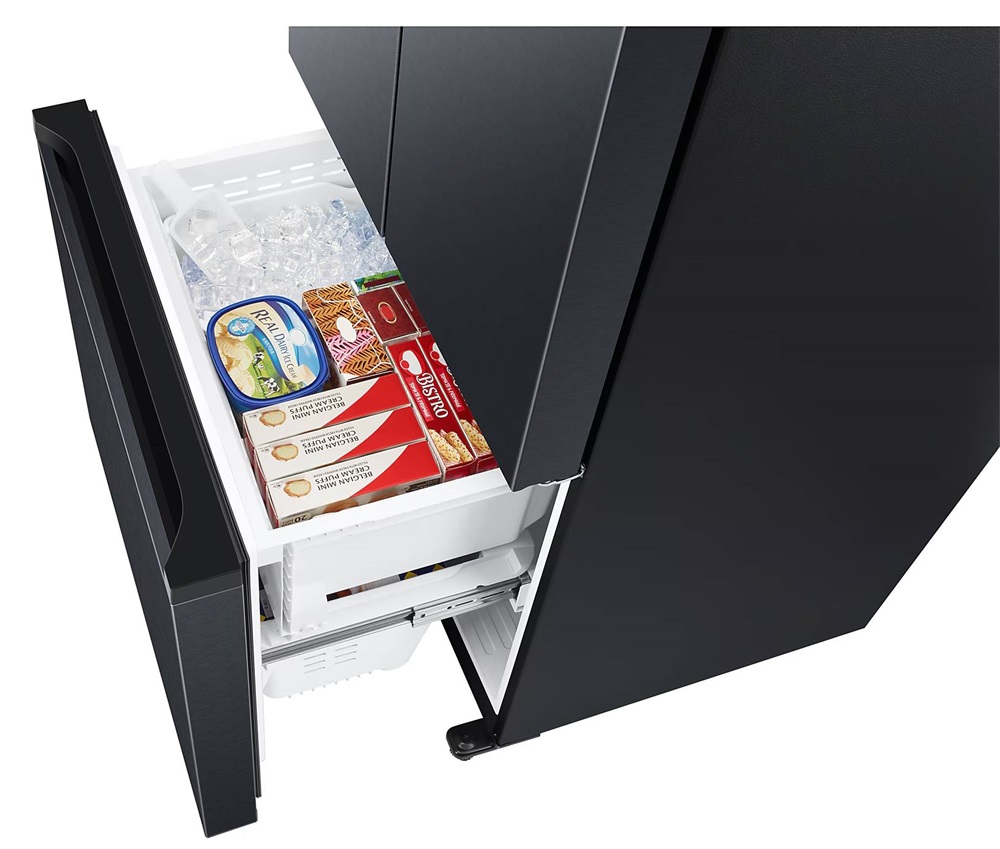 Samsung RF50C530EB1/EO fekete, Side-by-Side, Hűtő:330L, Fagyasztó:165L, Twin Cooling Plus hűtőszekrény