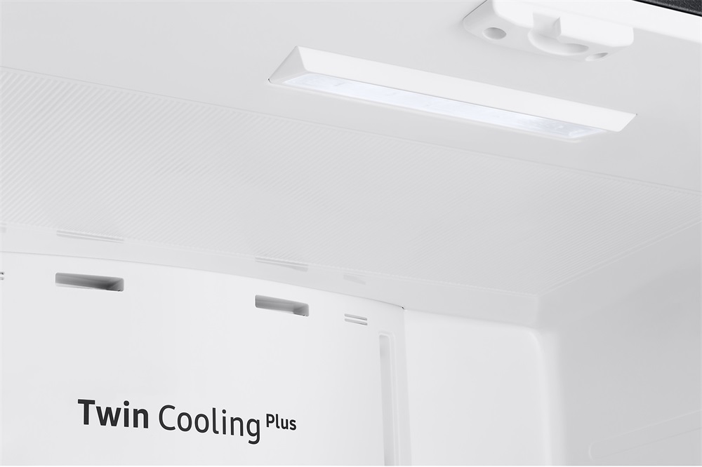 Samsung RF50C530EB1/EO fekete, Side-by-Side, Hűtő:330L, Fagyasztó:165L, Twin Cooling Plus hűtőszekrény