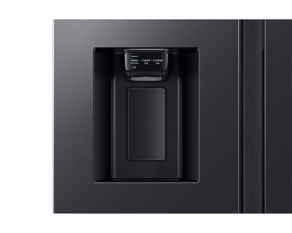 Samsung RH68B8840B1/EF fekete, Side-by-Side, Hűtő:403L, Fagyasztó:224L, Twin Cooling Plus hűtőszekrény