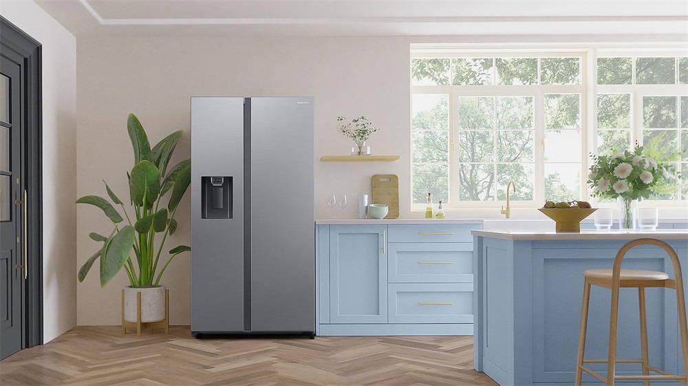 Samsung RS64DG5303S9EO, Side-by-Side, Hűtő:417L, Fagyasztó:218L, hűtőszekrény