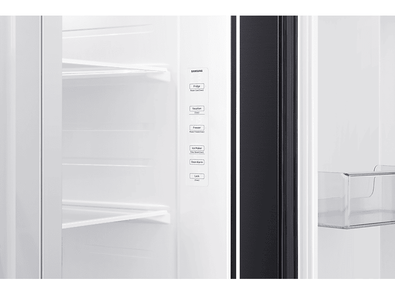 Samsung RS65DG5403B1EO fekete, Side-by-Side, Hűtő:417L, Fagyasztó:218L, hűtőszekrény
