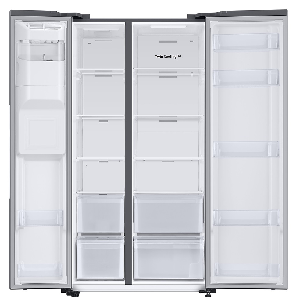 Samsung RS67A8810S9/EF inox, Side-by-Side, Hűtő:409L, Fagyasztó:225L, Twin Cooling Plus hűtőszekrény