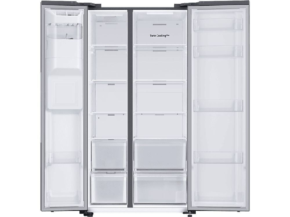 Samsung RS67A8810S9/EF inox, Side-by-Side, Hűtő:409L, Fagyasztó:225L, Twin Cooling Plus hűtőszekrény