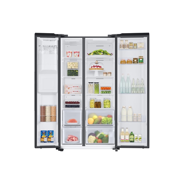 Samsung RS67A8811B1/EF fekete Side-by-Side hűtőszekrény