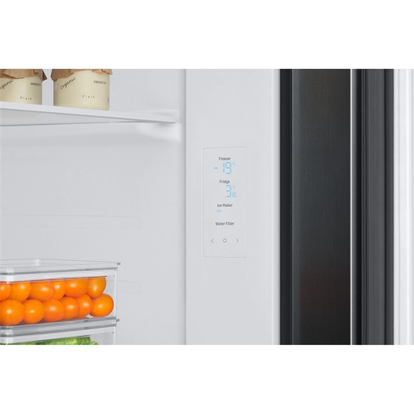 Samsung RS67A8811B1/EF fekete Side-by-Side hűtőszekrény