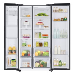Samsung RS67A8811B1/EF fekete Side-by-Side hűtőszekrény